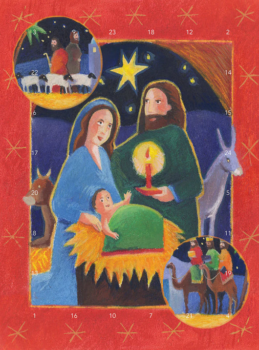 Come to Bethlehem and See Advent Wndow Calendar