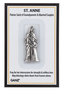St. Anne - Little Blessings Patron Saint Charm