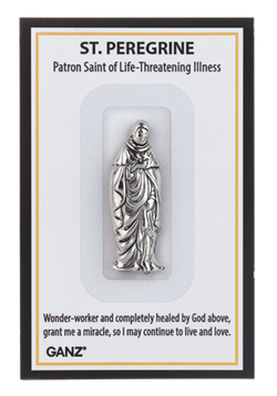St. Peregrine - Little Blessings Patron Saint Charm