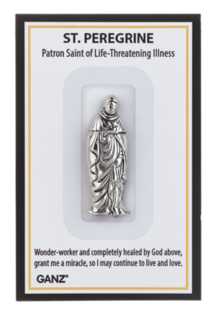 St. Peregrine - Little Blessings Patron Saint Charm