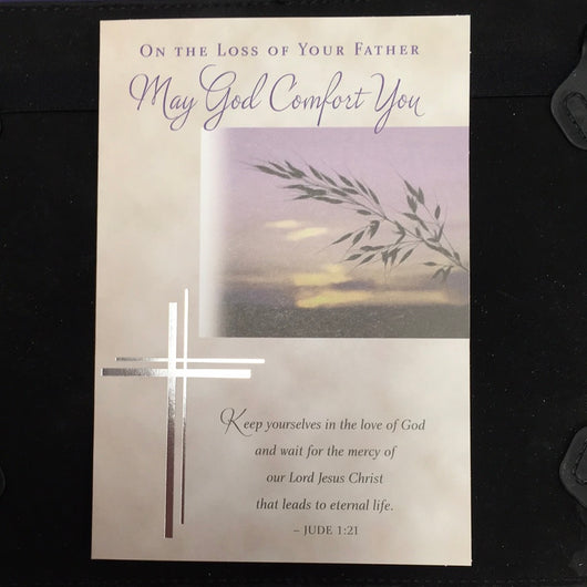 Greetings of Faith - On the Loss of Your Father May God Comfort You