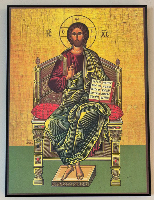 Christ Enthroned - Large Icon