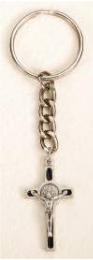 Saint Benedict Crucifix Key Chain