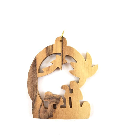 Sheep Ornament made of Olive Wood