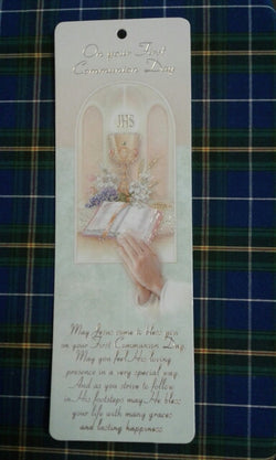 OCI Bookmark - On Your First Communion Day - Chalice