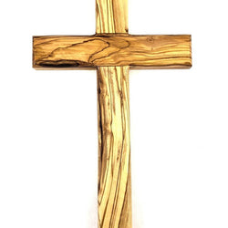 Cross Olive Wood 9.5”
