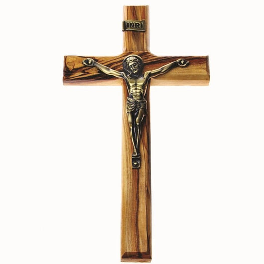 Shomali Olivewood Crucifix 6