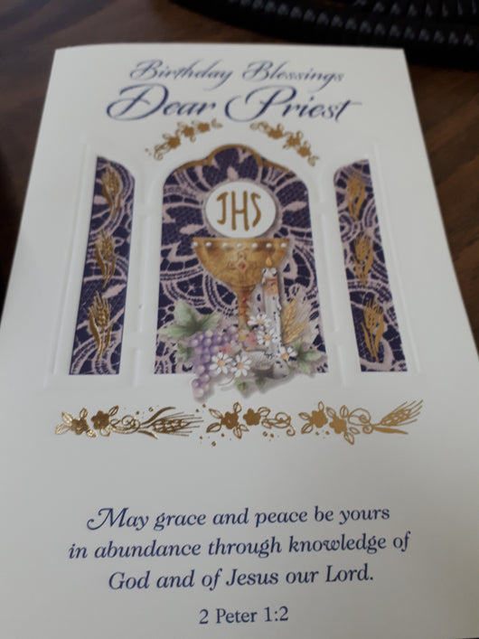 Birthday Blessings Dear Priest