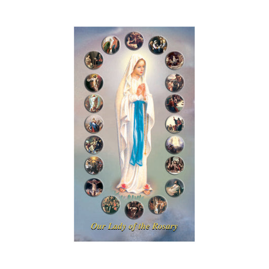 The Mysteries Of the Rosary Prayercard