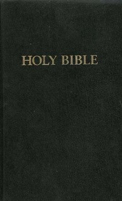 KJV Large Print Pew Bible Black