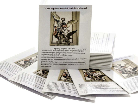The Chaplet of Saint Michael the Archangel folder