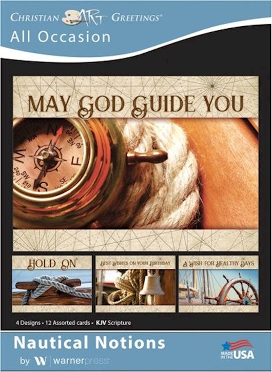 Nautical Notions - Box of 12 with NIV Scripture