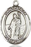 Bliss Saint Patrick Medal and Chain