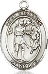 Bliss Saint Sebastian Medal and Chain
