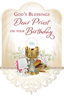 God’s Blessings Dear Priest on your Birthday - Greetings of Faith