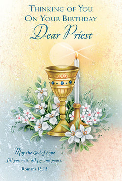 Thinking of You On Your Birthday Dear Priest - Greetings of Faith
