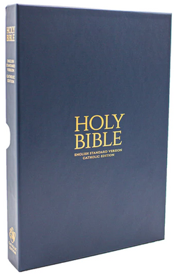 Holy Bible - ESV CE Blue Bonded Leather