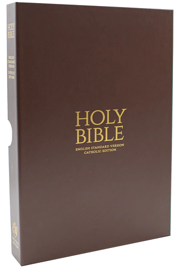 Holy Bible - ESV CE Mahogany Bonded Leather