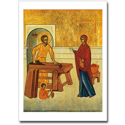 The Family of Nazareth greeting cards