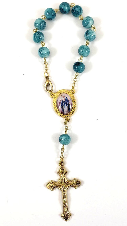 Car Rosary Mary Immaculate