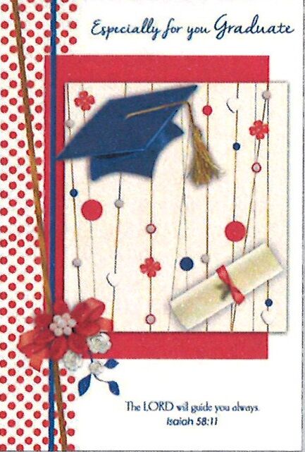 Greetings of Faith - Especially for you Graduate! - Greeting Card