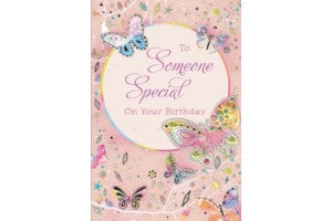 Greetings of Faith - To Someone Special on Your Birthday - Greeting Card