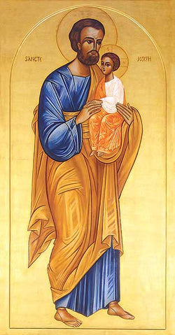 Greeting cards - St Joseph and the Christ Child