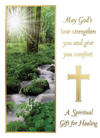 Mass Card - A Spiritual Gift of Healing - SINGLE