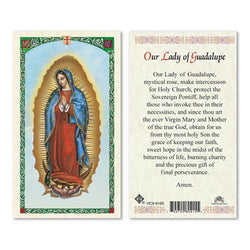 Our Lady of Guadalupe Prayer Card