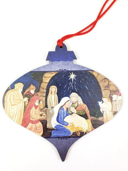 Shomali Christmas Adoration Ornament