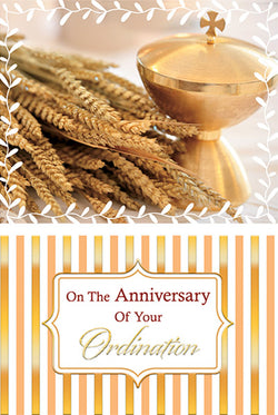 On the Anniversary of Your Ordination - Greetings of Faith