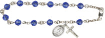 Bliss Sapphire Rosary Bracelet