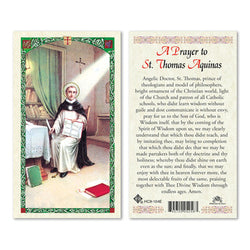 Saint Thomas Aquinas Prayer Card