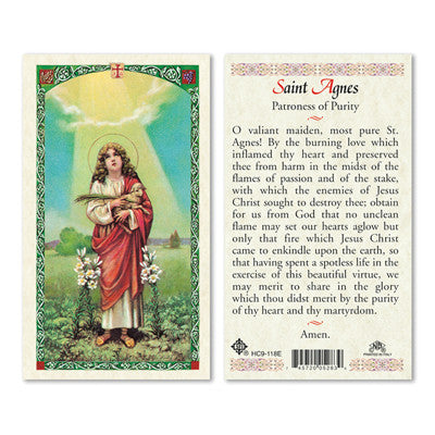 Saint Agnes Prayer to