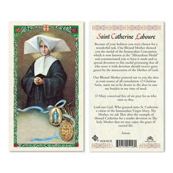 Saint Catherine Laboure Prayer Card