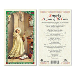 Saint John of the Cross Prayer Card