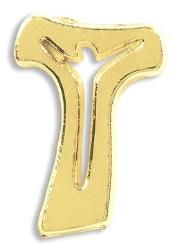 Autom-Tau Crucifix Lapel Pin