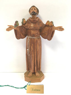 Fontanini Saint Francis of Assisi Statue 7 in.