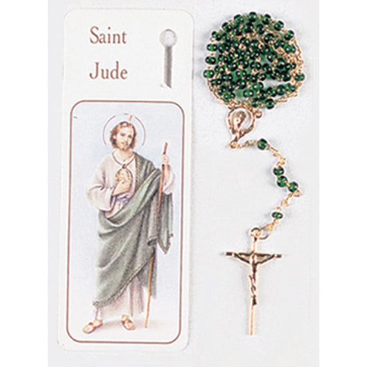 Saint Jude Bookmark With Rosary
