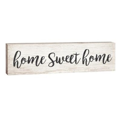 Home Sweet Home - Paul Bunyan Toothpick Sign