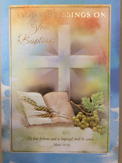 God’s Blessings on Your Baptism