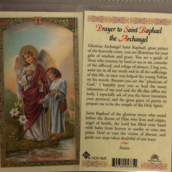 Prayer to Saint Raphael the Archangel