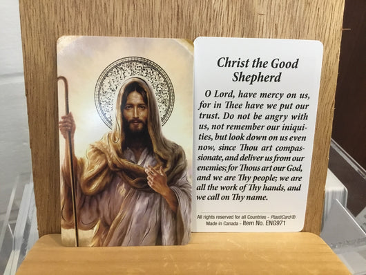 Christ the Good Shepherd  Prayer Card