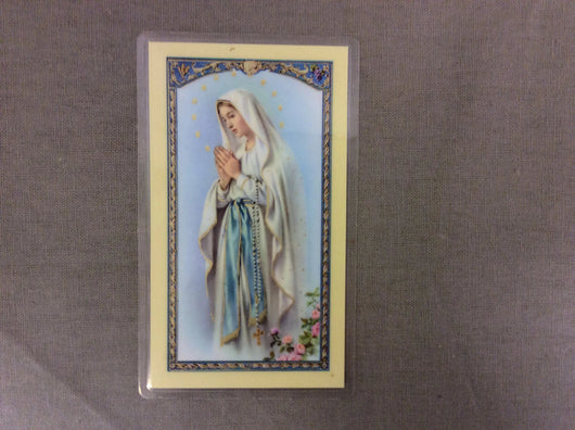 Magnificat Prayer Card