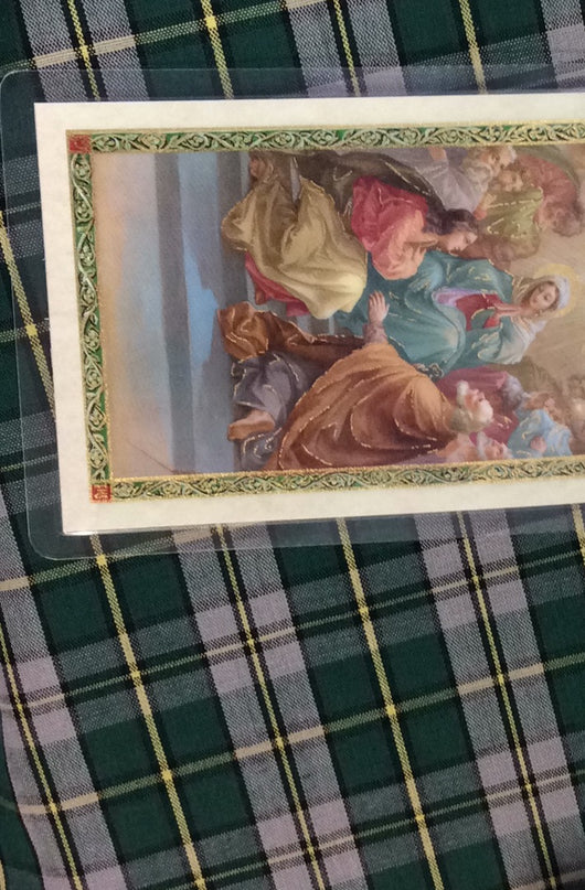 Pentecost Prayer card