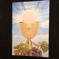Greeting Cards- A Special Thank You … to a Special Priest