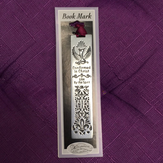 Bookmark - Confirmed in Christ /Live by the Spirit - pewter