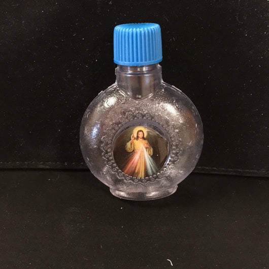 Holy Water Bottle, 300 ml, Divine Mercy Sticker