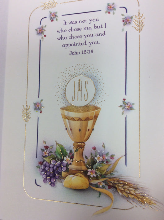 Greetings of Faith -  Congratulations on your Ordination - Greeting Card