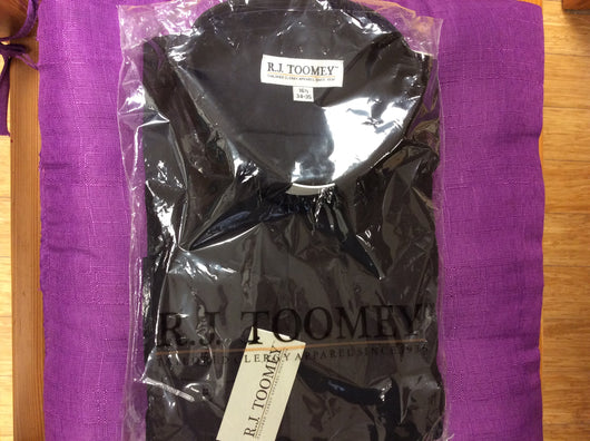 Clergy Shirt (Long sleeve - black - neck size 16.5) R.J Toomey